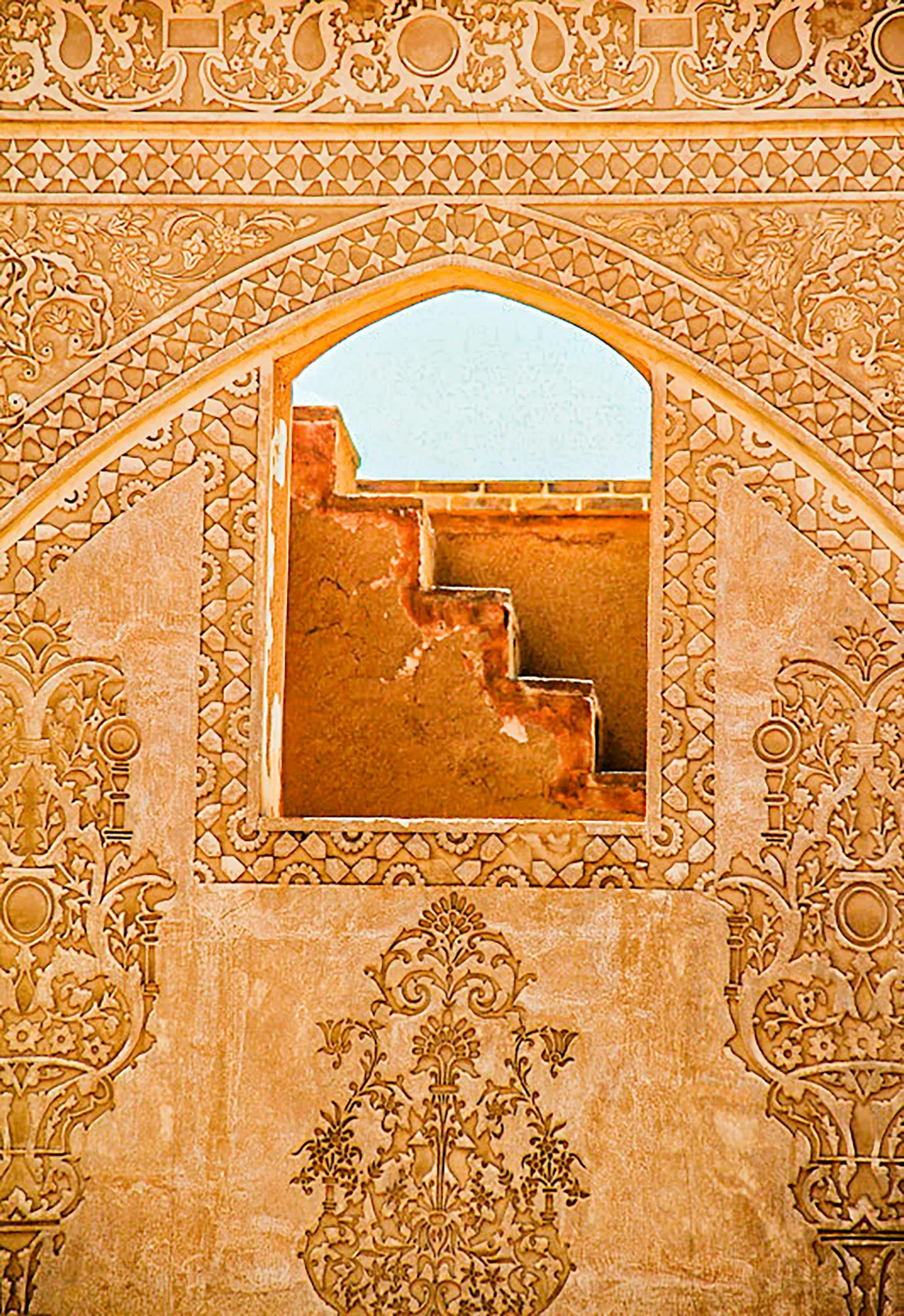 Traditional courtyard house in Kashan