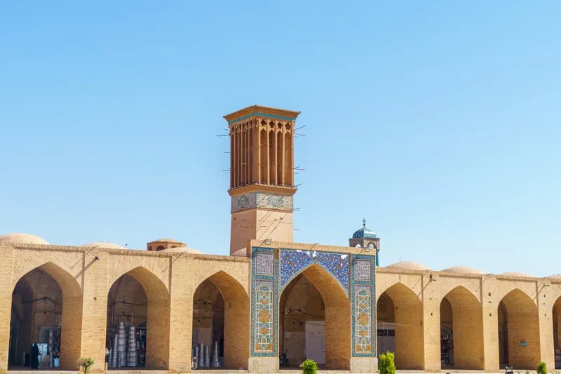 Kerman desert and fort